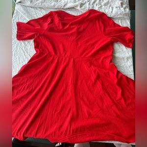 Torrid - Red Cotton Dress - Size 3
